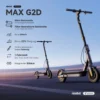 Segway KickScooter MAX G2, bis zu 70 km Reichweite, 20 km/h Geschwindigkeit, Straßenzulassung