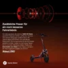 Segway ZT3 Pro D E-Scooter, 20 km/h, 70 km Reichweite, Vollfederung