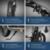 VIRON XI-1200-S LongRange E-Scooter, Straßenzulassung, hohe Reichweite, faltbar