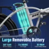 COLORWAY E-Bike 20×3,0 Fat Tire