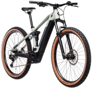 E-Mountainbike CUBE STEREO HYBRID 120 PRO 625 27,5/29″ Grau 2021